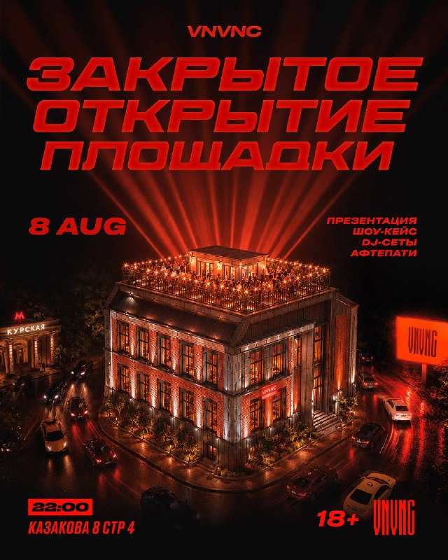 Закрытое открытие пространства VNVNC