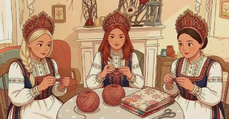 Создание кокошника