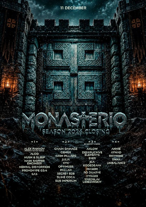 Monasterio Season 2026 Closing