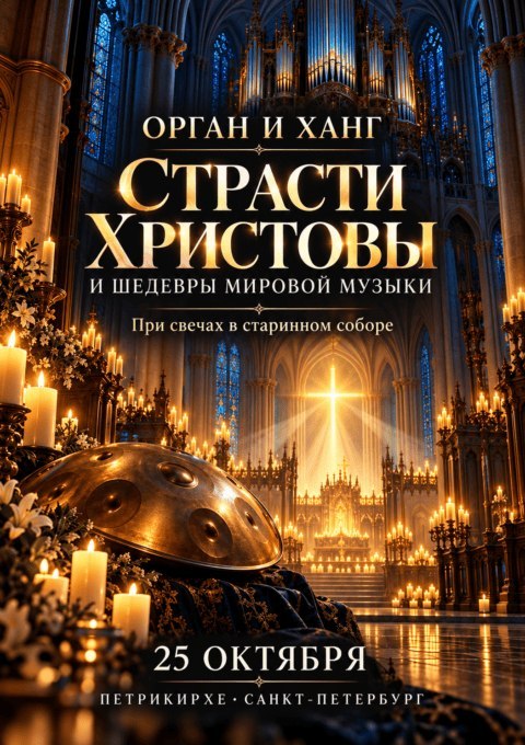 Орган и ханг в Петрикирхе: «Страсти Христовы» и шедевры мировой музыки