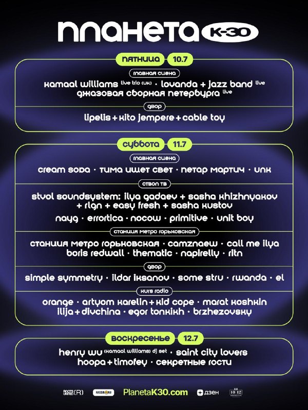 Афтерпати фестиваля Планета К-30 с Henry Wu (Kamaal Williams)